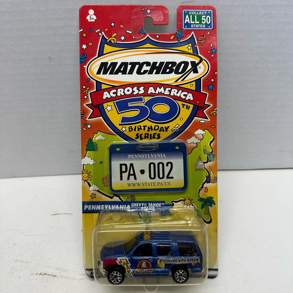 Matchbox Across America 50th Birthday Series Pennsylvania